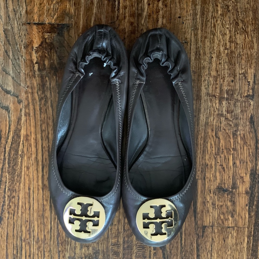 Tory Burch brown flats
